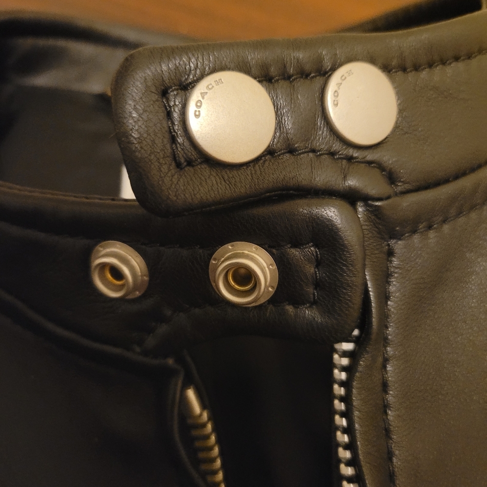 Coach Lambskin leather jacket